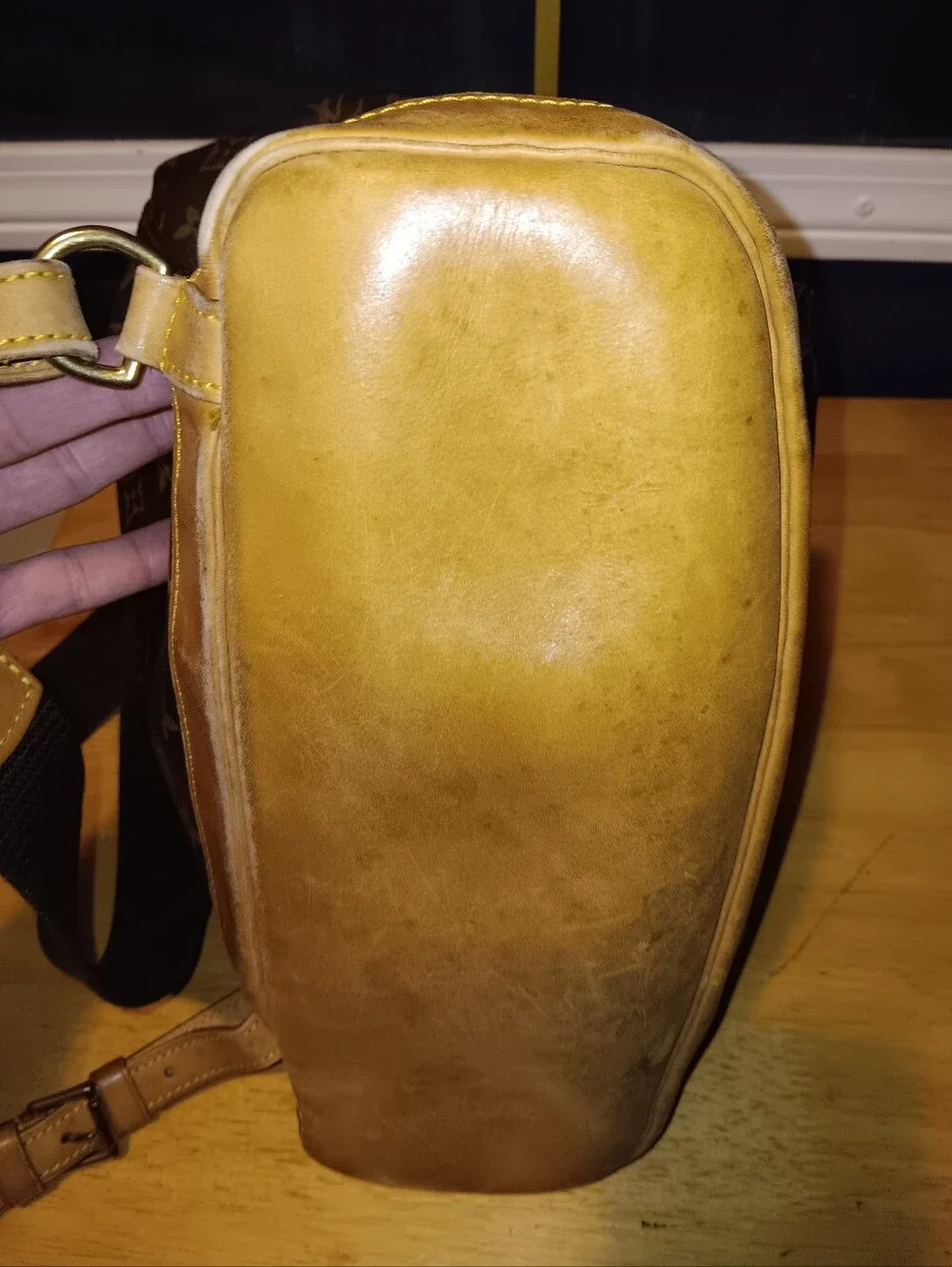 Louis Vuitton Vintage Montsouris Monogram Backpack